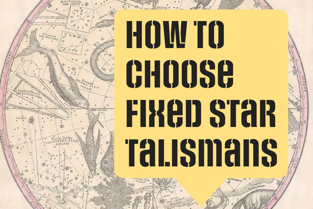 I recently received an email from a client who is beginning to incorporate the Fixed Stars into their astrology practice and had a few questions about talismans.
