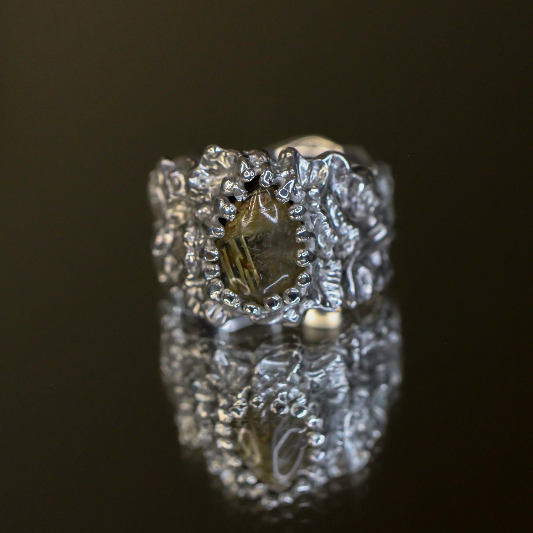 Lovely Taygete - Star of the Pleiades Talismans - Ring 10# size 7 3/4