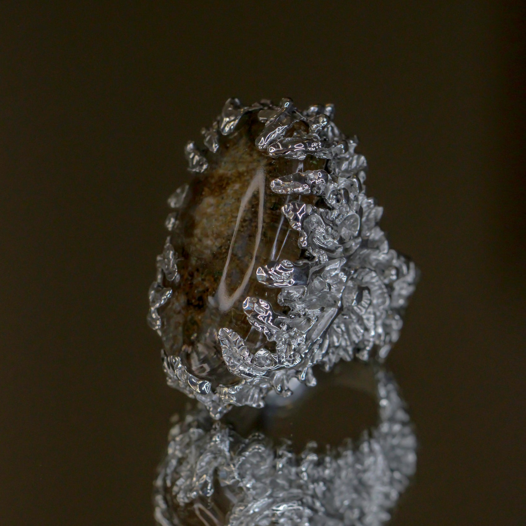 Lovely Taygete - Star of the Pleiades Talismans - Ring 8# size 8 3/4
