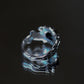 Green Tourmaline Venus Flow Ring, one-of-a-kind, size 9