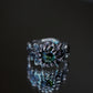 Green Tourmaline Venus Flow Ring, one-of-a-kind, size 9