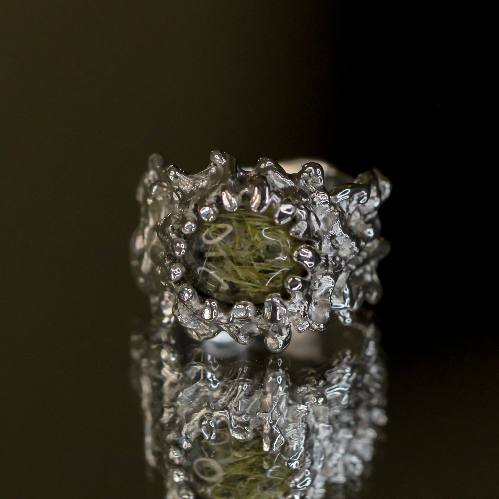Lovely Taygete - Star of the Pleiades Talismans - Ring 11# size 5 2/3