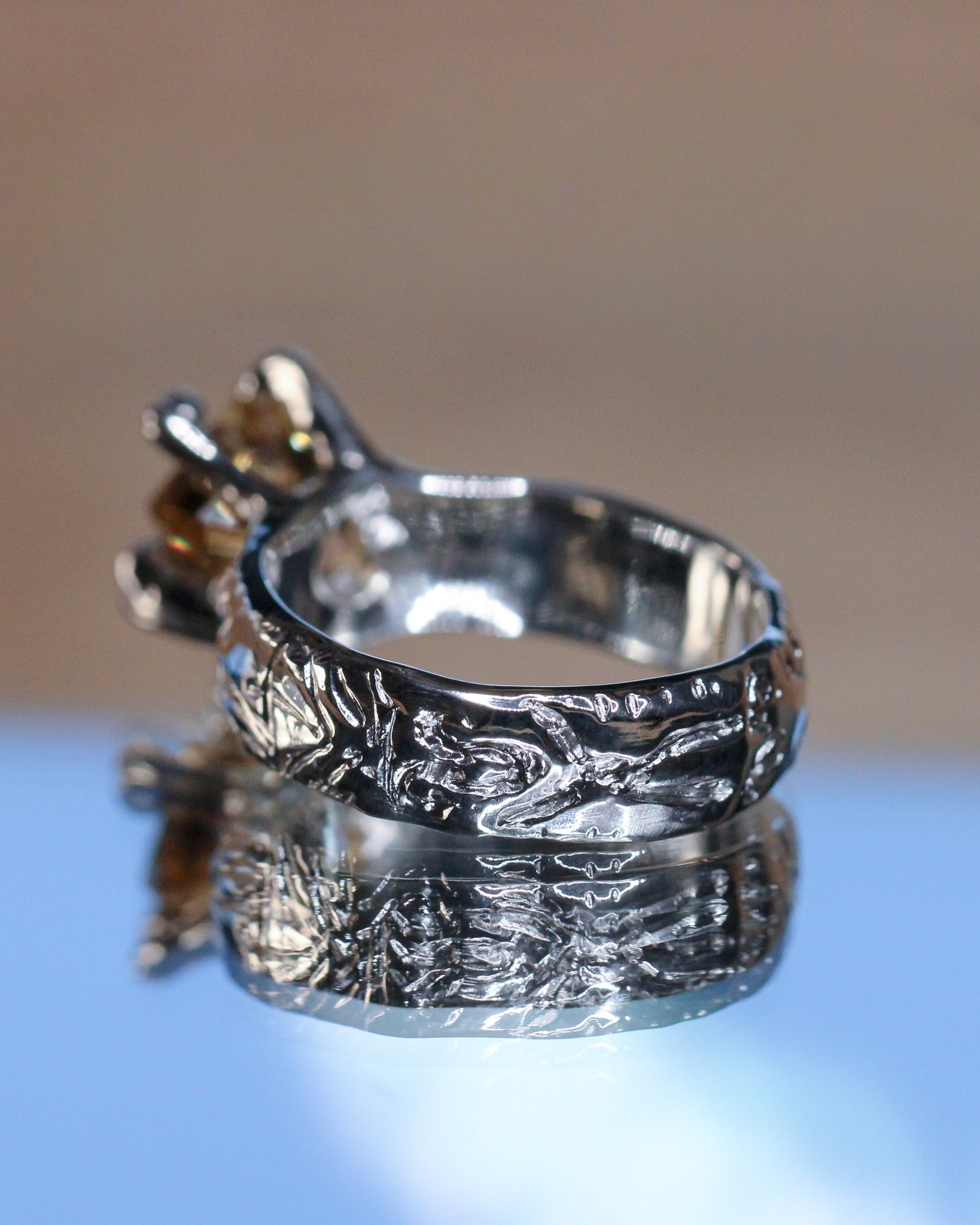JOJ #3 Star Citrine Ring size 9 1/2