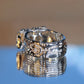 JOJ #3 two Baguette Citrine Ring size 7 3/4