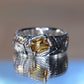 JOJ #3 Baguette Citrine Ring size 7 1/4