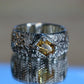 Tides of Tethys talisman ring
handcrafted astrological talisman Tides of Tethys