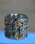 Tides of Tethys talisman ring
handcrafted astrological talisman Tides of Tethys