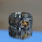 Tides of Tethys talisman ring
handcrafted astrological talisman Tides of Tethys