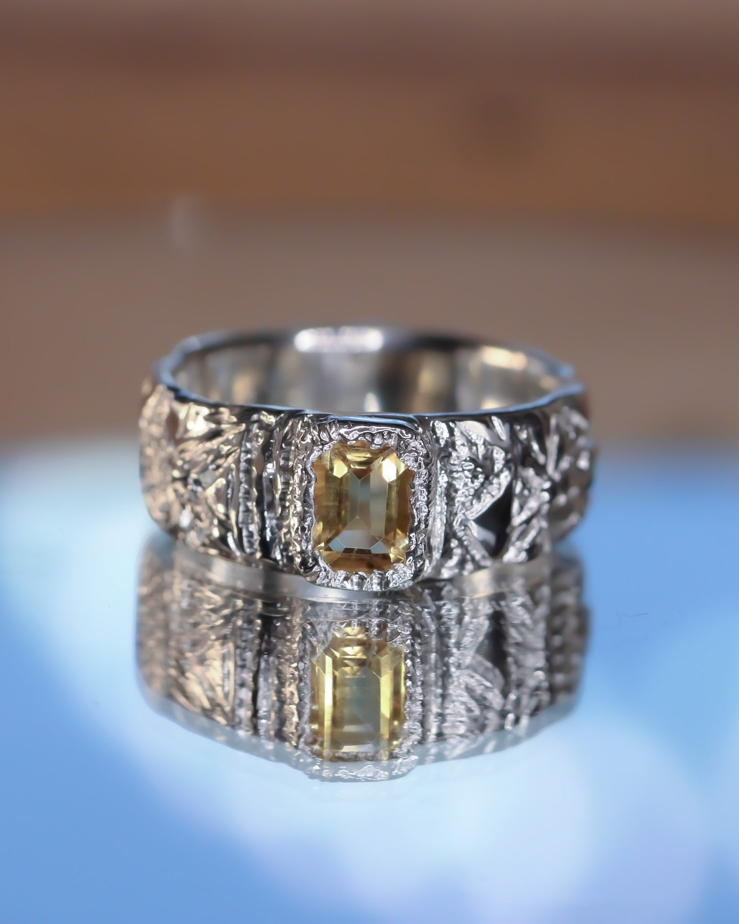 Tides of Tethys talisman ring
handcrafted astrological talisman Tides of Tethys