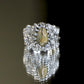 Lovely Taygete - Star of the Pleiades Talismans - Ring 2# size  7 3/4