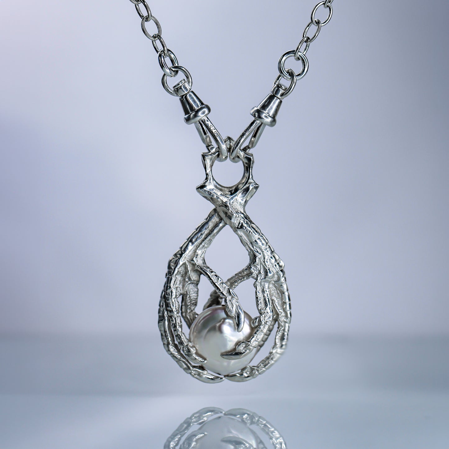 Venus' Dove Claw with Pearl .5