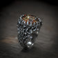 Solar Amber Talisman Rings - The Operation of the Sun