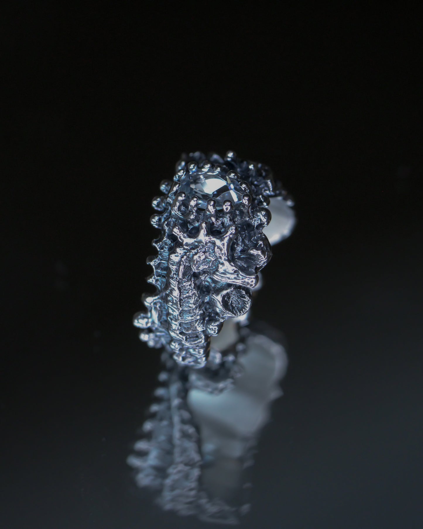 Bringing Wind to Your Sails — Aquamarine Sualocin Talisman Rings