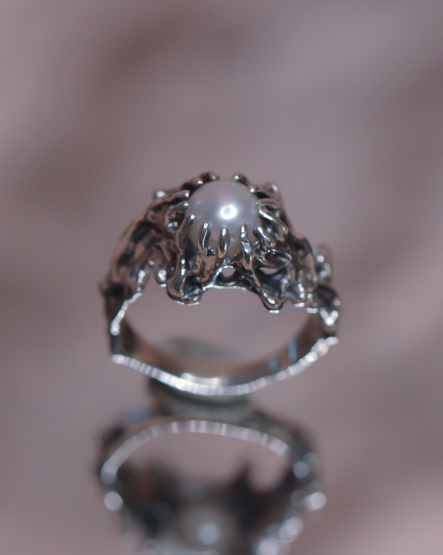 Tides of Tethys talisman ring
handcrafted astrological talisman Tides of Tethys