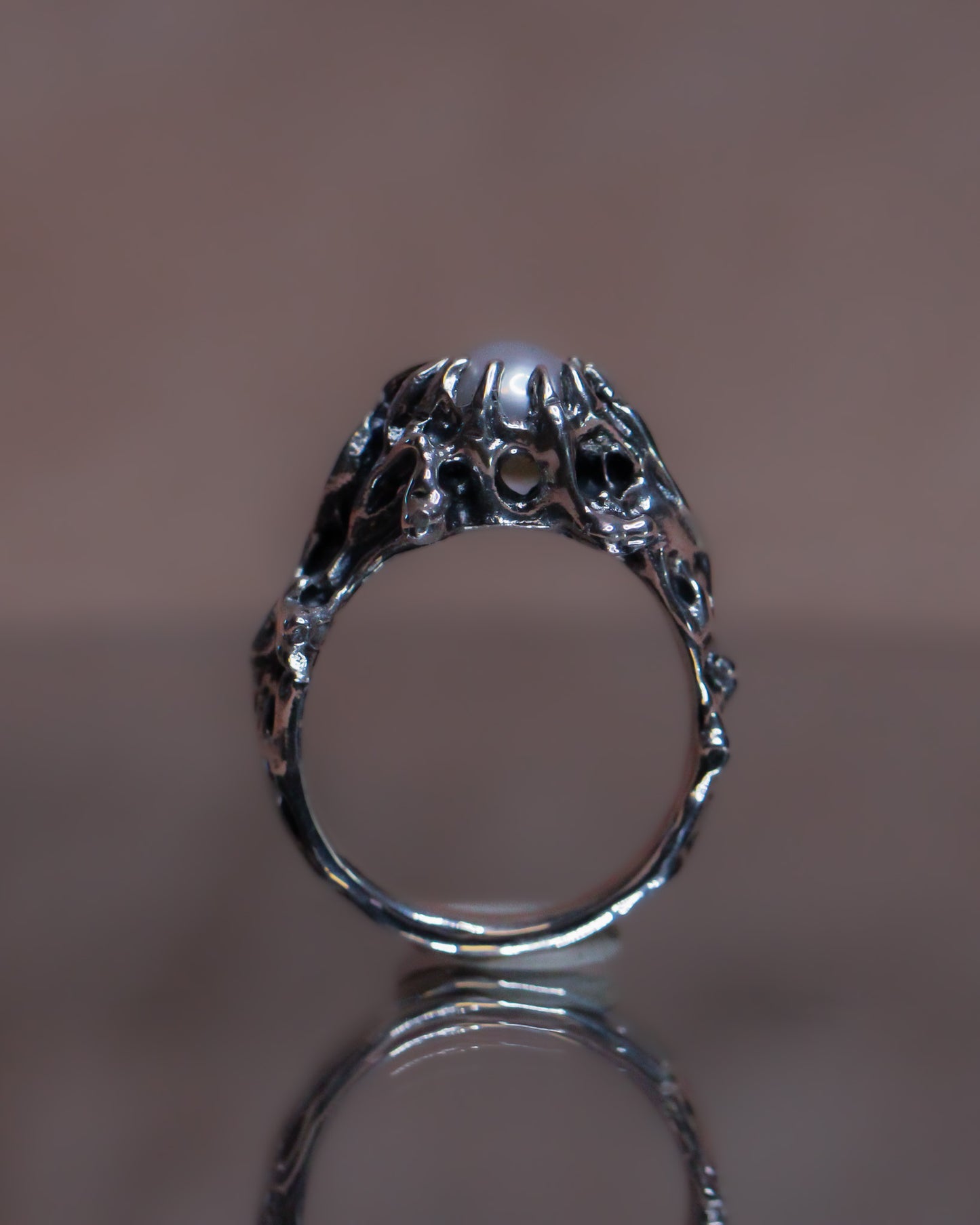 Tides of Tethys talisman ring
handcrafted astrological talisman Tides of Tethys