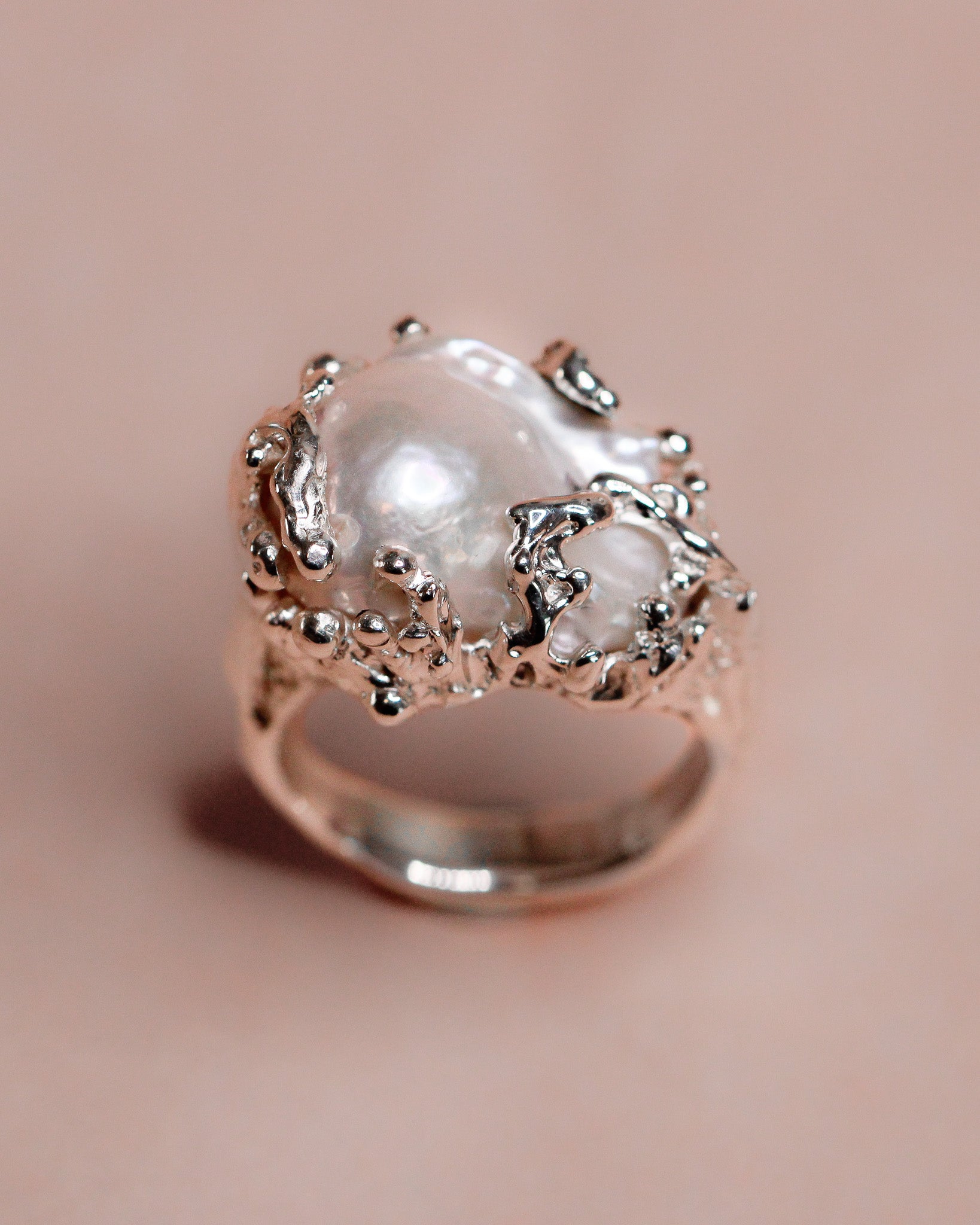 Tides of Tethys talisman ring
handcrafted astrological talisman Tides of Tethys