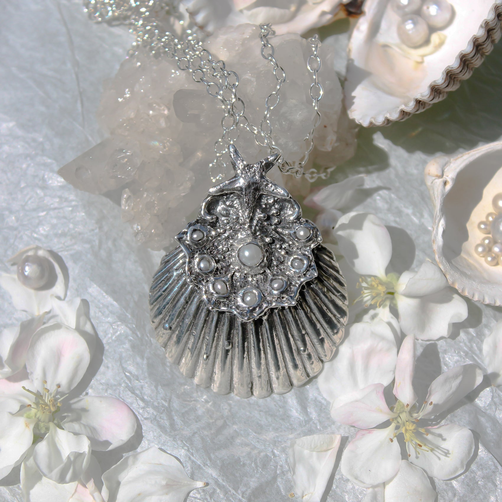 Venus Exalted 27 - Large Shell Pendant Talisman