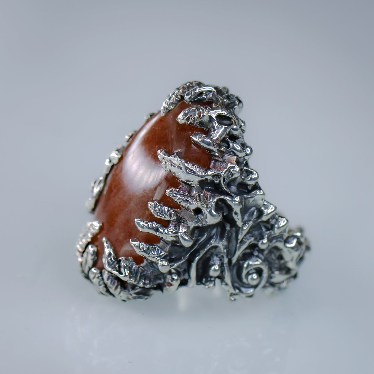 Apollo Karneios / Exalted Sun Talismans / Sol Invictus! -Sunstone Ring 2- size 7 1/4