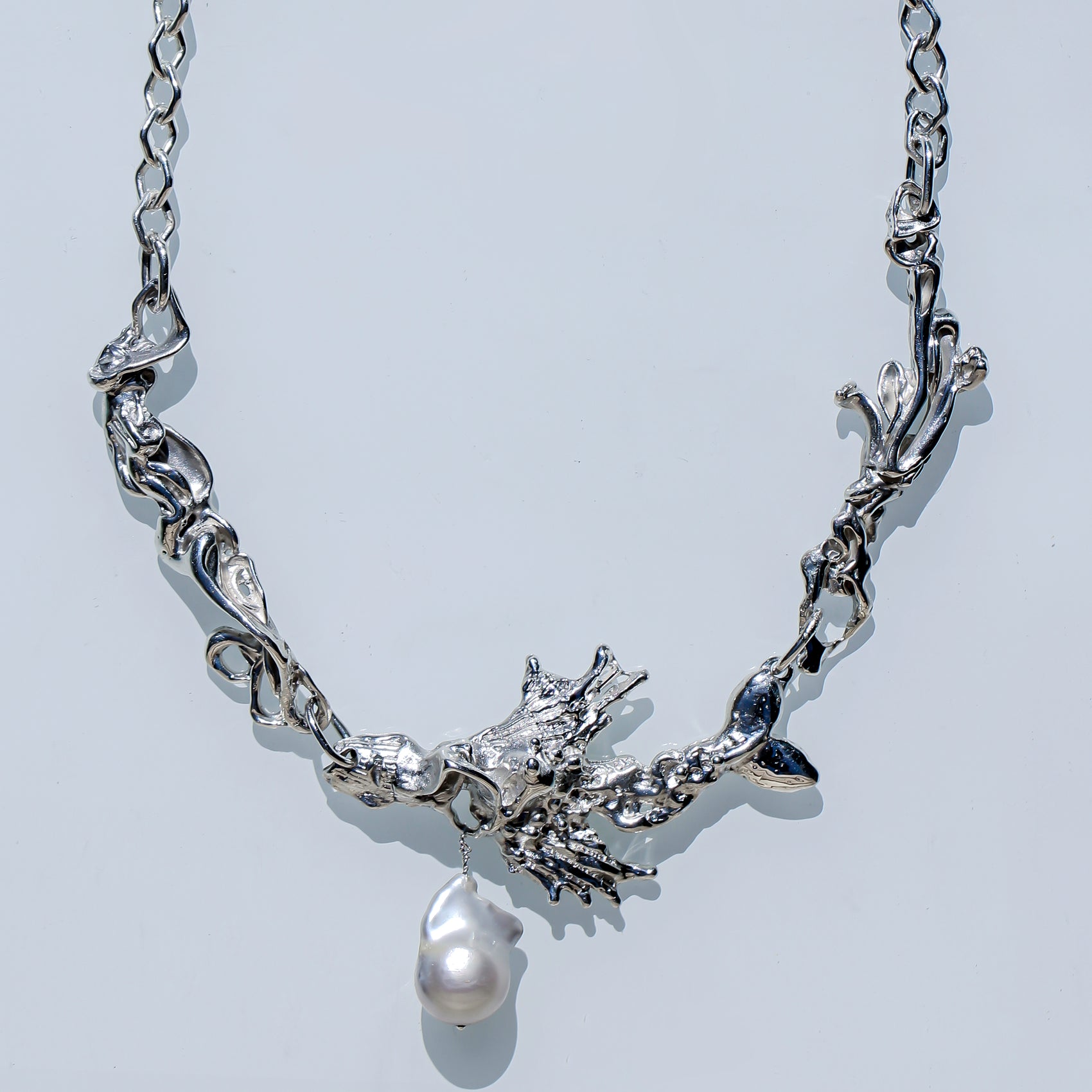 Sunken Treasure, Fish & Pearl Fomalhaut Talisman - Half sized