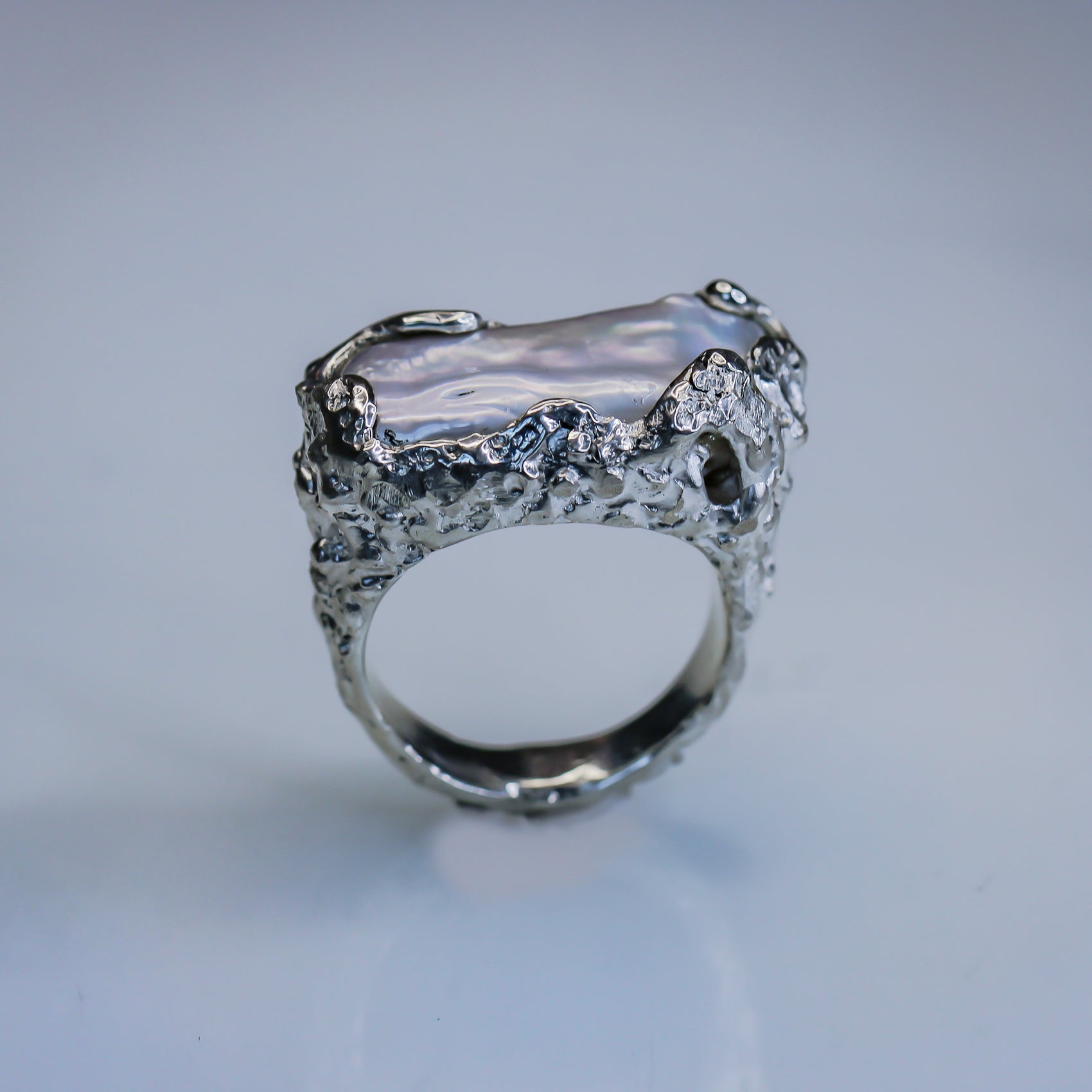 Venus Long Pearl Ring