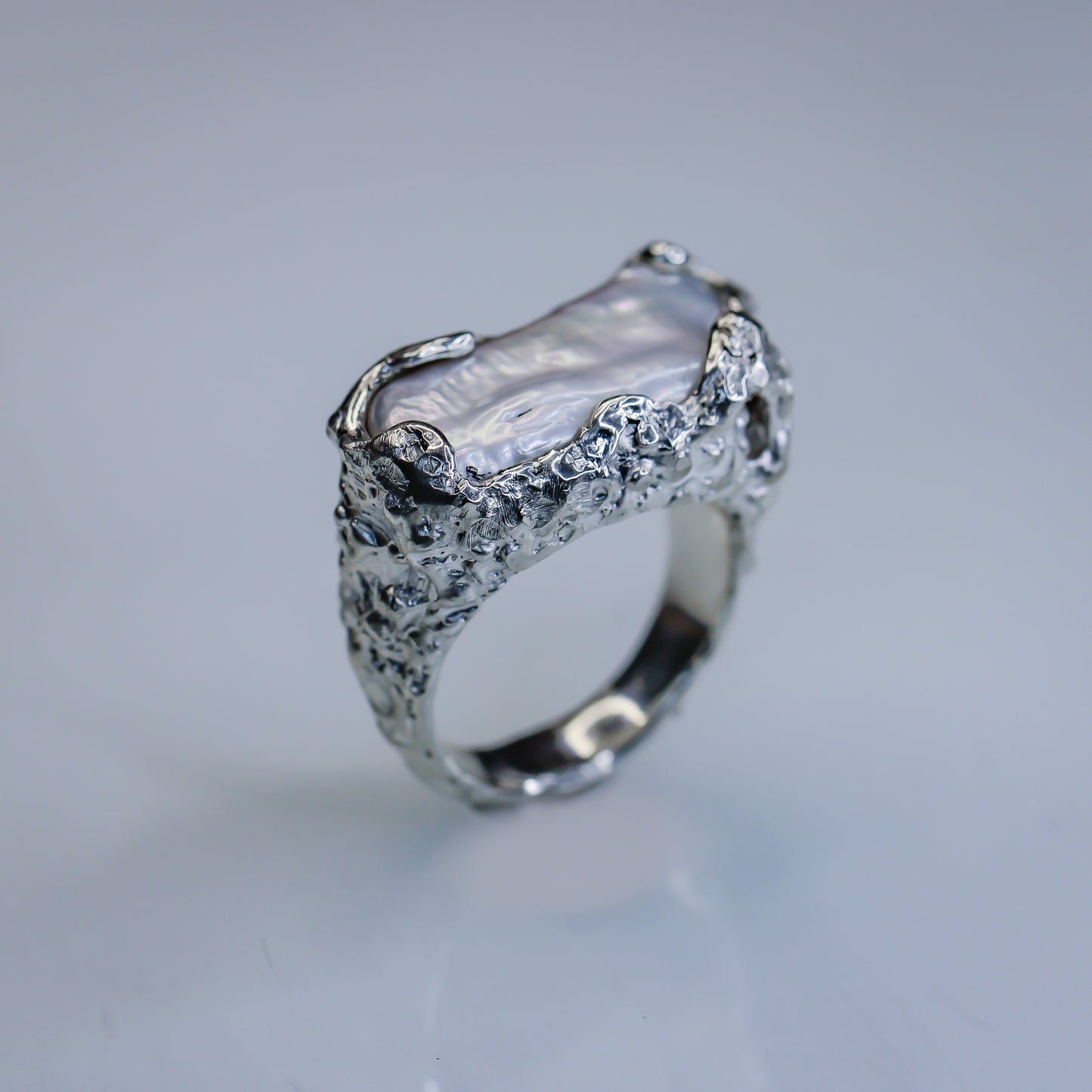 Venus Long Pearl Ring