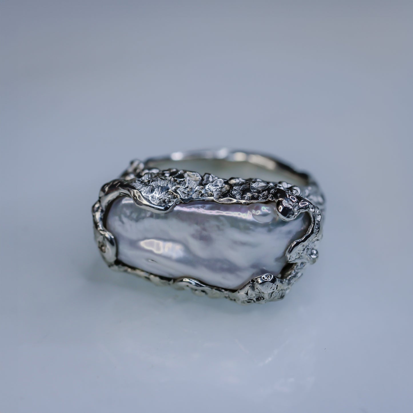 Venus Long Pearl Ring