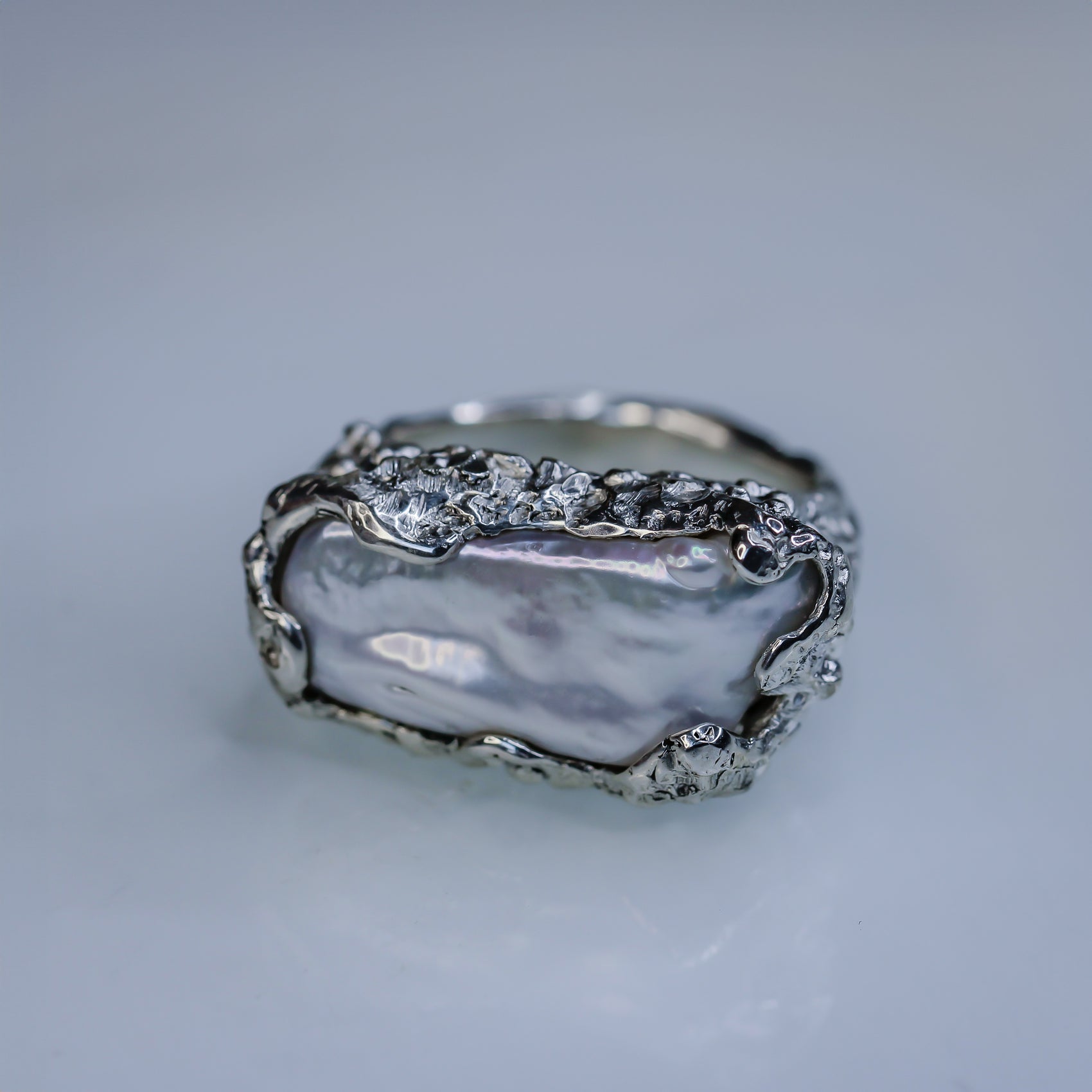 Venus Long Pearl Ring