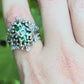 The Verdant-life Venus Malachite Ring Talisman - Venus in Taurus