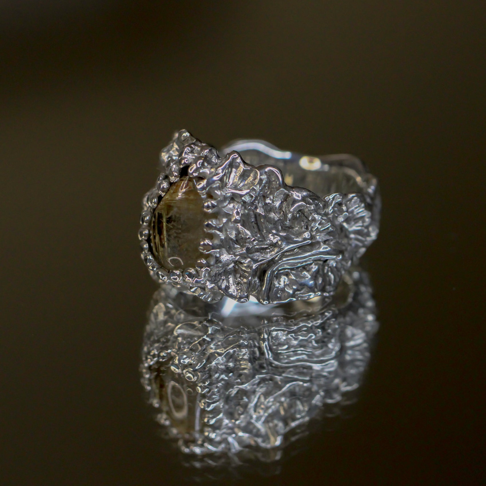 Lovely Taygete - Star of the Pleiades Talismans - Ring 10# size 7 3/4