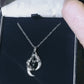 Saturn Talisman ~ Raven Claw Pendant