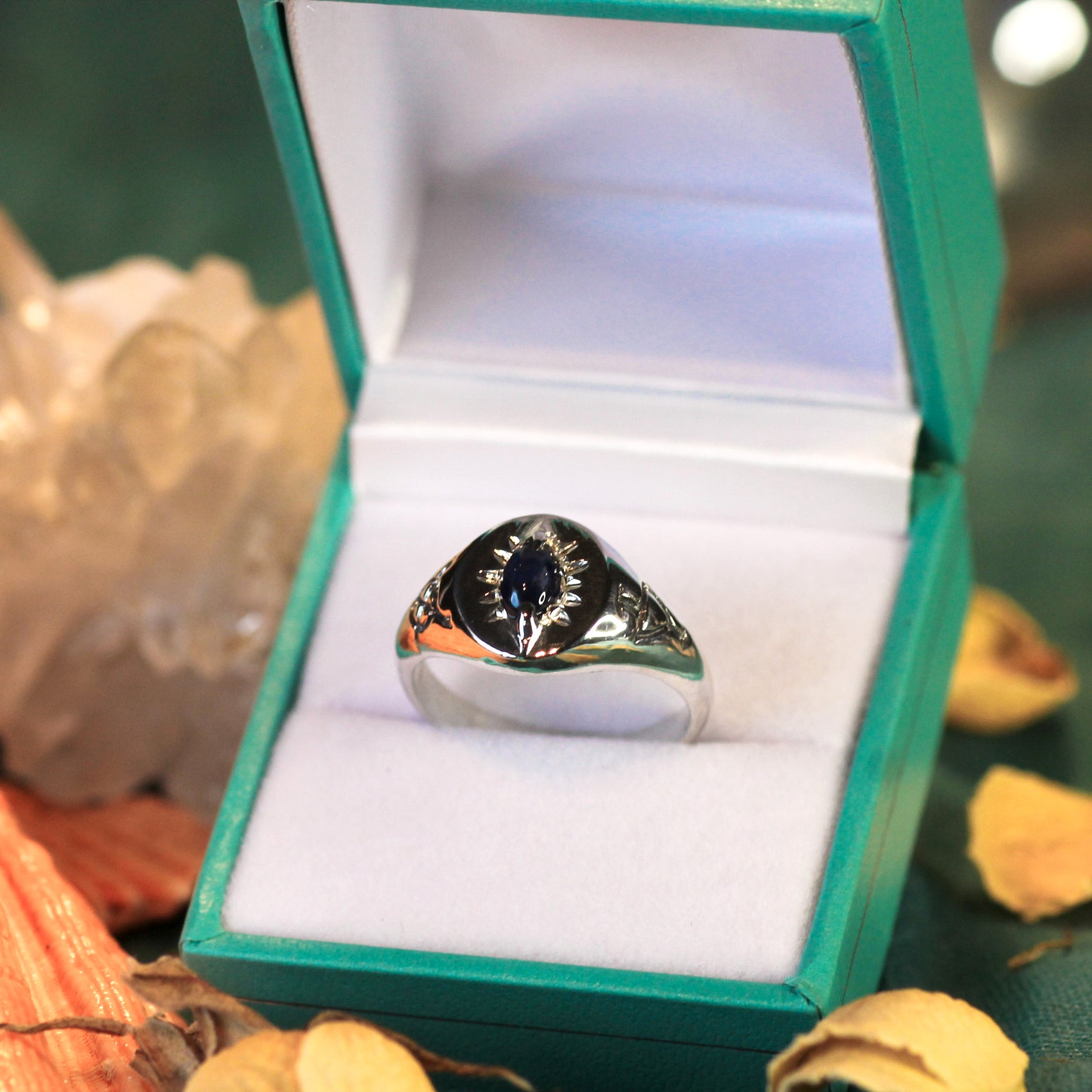 Venus and Jupiter Signet Ring