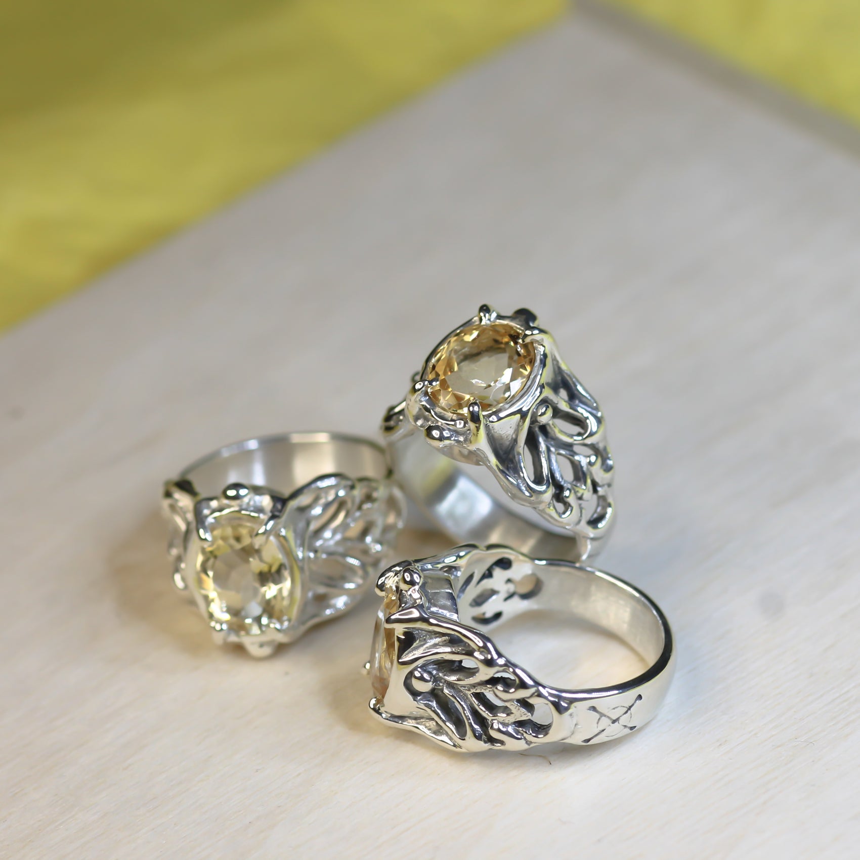 Jovially Aureate: Jupiter Talisman Rings