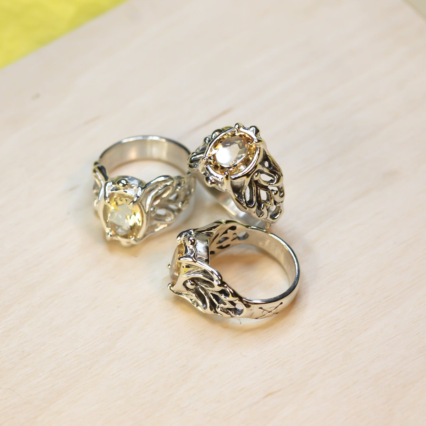 Jovially Aureate: Jupiter Talisman Rings