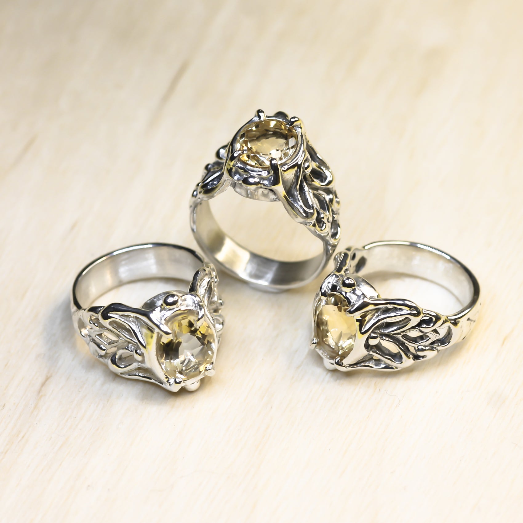 Jovially Aureate: Jupiter Talisman Rings