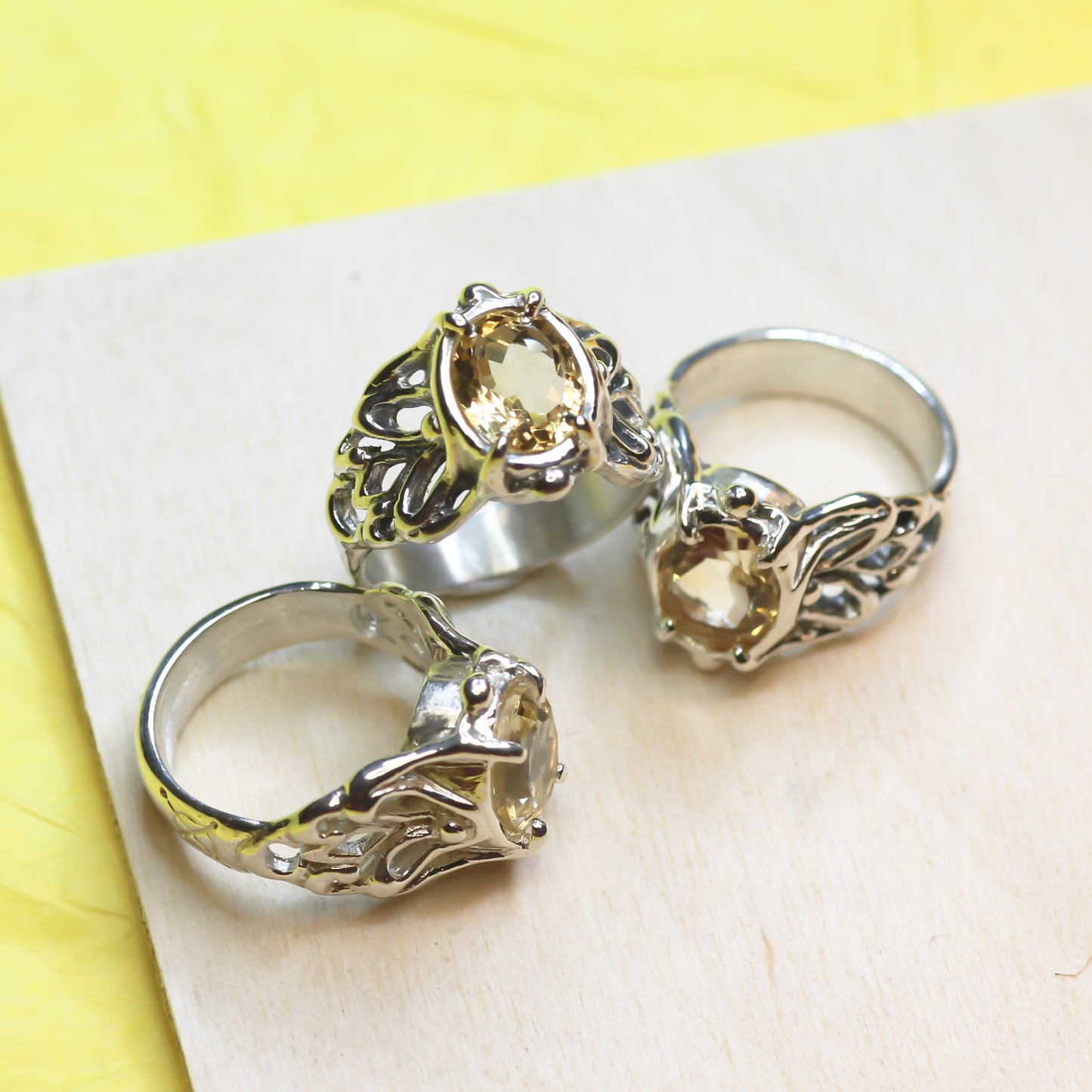 Jovially Aureate: Jupiter Talisman Rings