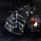 Saturn Talisman ~ Glyph Bone Pendant